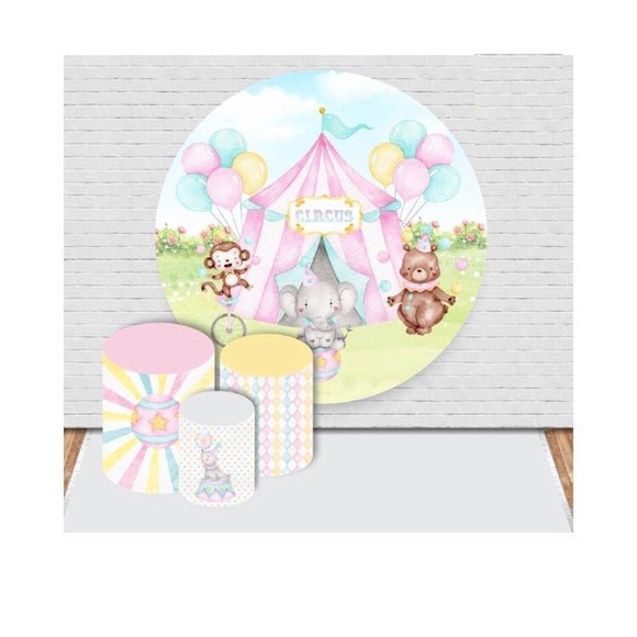 Party background/backdrop CIRCUS $98 (4pieces